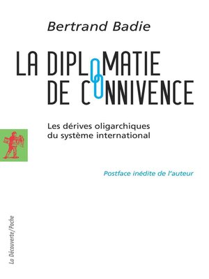 cover image of La diplomatie de connivence